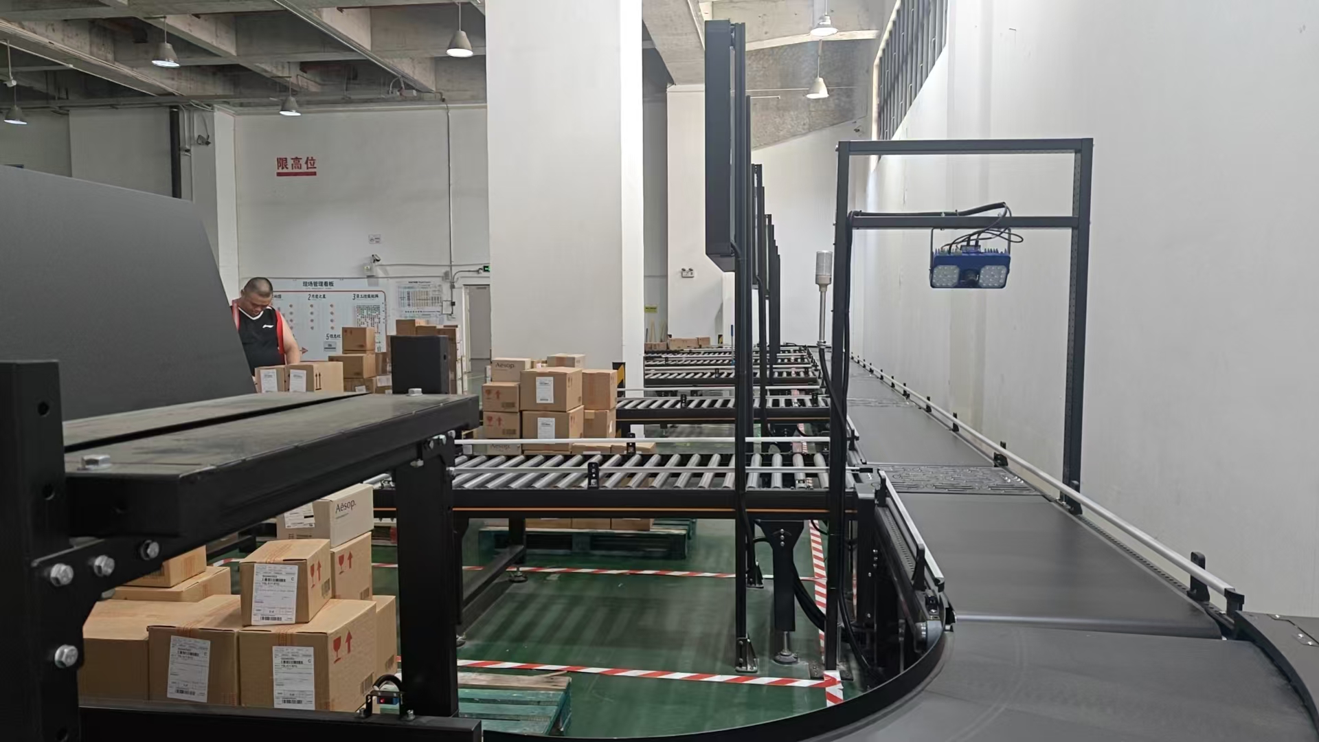 某国际知名化妆品品牌to B物流保税仓项目交付
